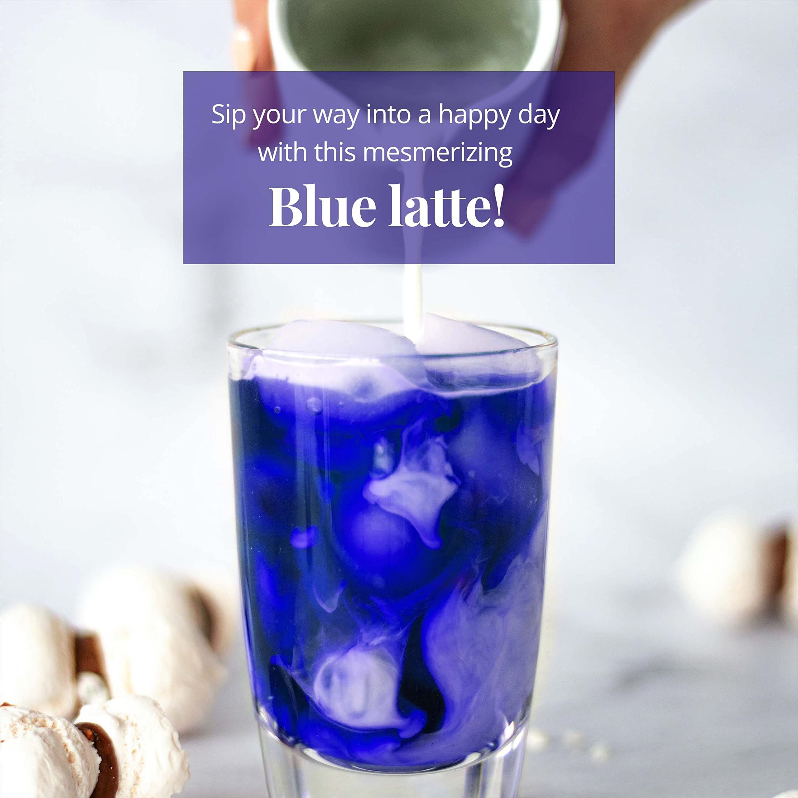 Organic Butterfly Pea Flower Blue - 75 Tea Bags