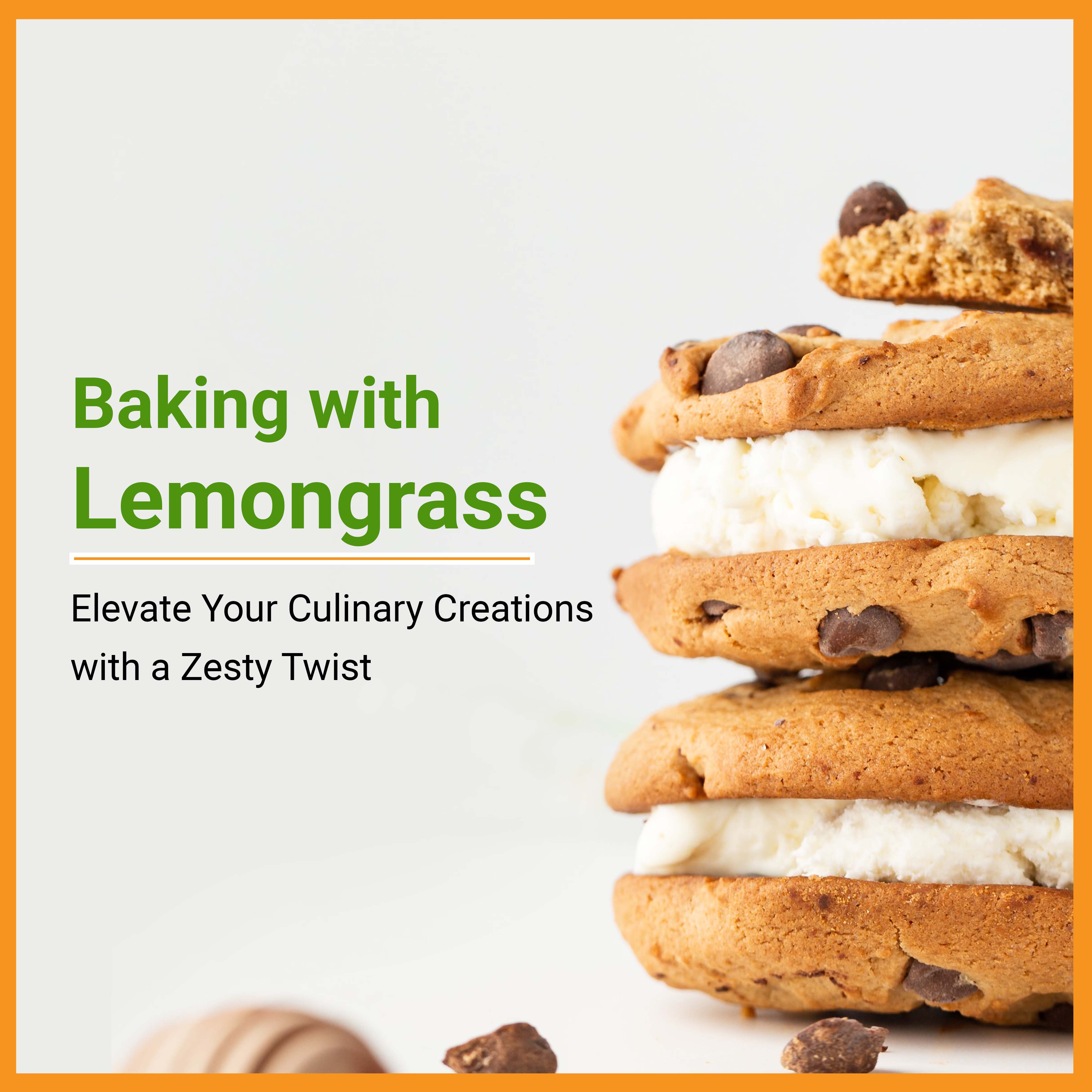 Earth to Tables-Elevate your Culinary Creations for baking with our Lemongrass Loose Leaves Tea and have a Zesty Twist.