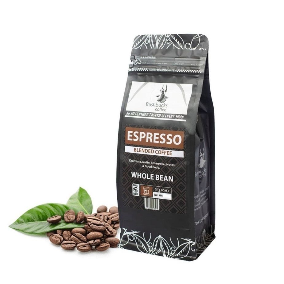 Bushbucks Espresso Coffee Beans I mejor granos de café Grains de café expresso Bushbucks