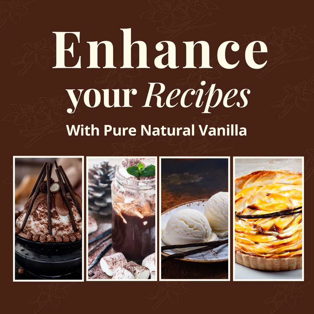 Enhance your recipes with Pure natural vanilla beans | NY Vanilla | Vanilla Beans Grade A | Gourmet Vanilla Pods | Whole Vanilla Beans | Vanilla bean pods | Vanilla Beans for Making Vanilla Extract.